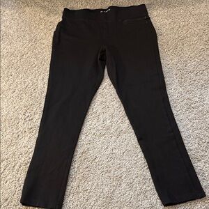 DKNY Black Casual Skinny Legging Trousers Size M